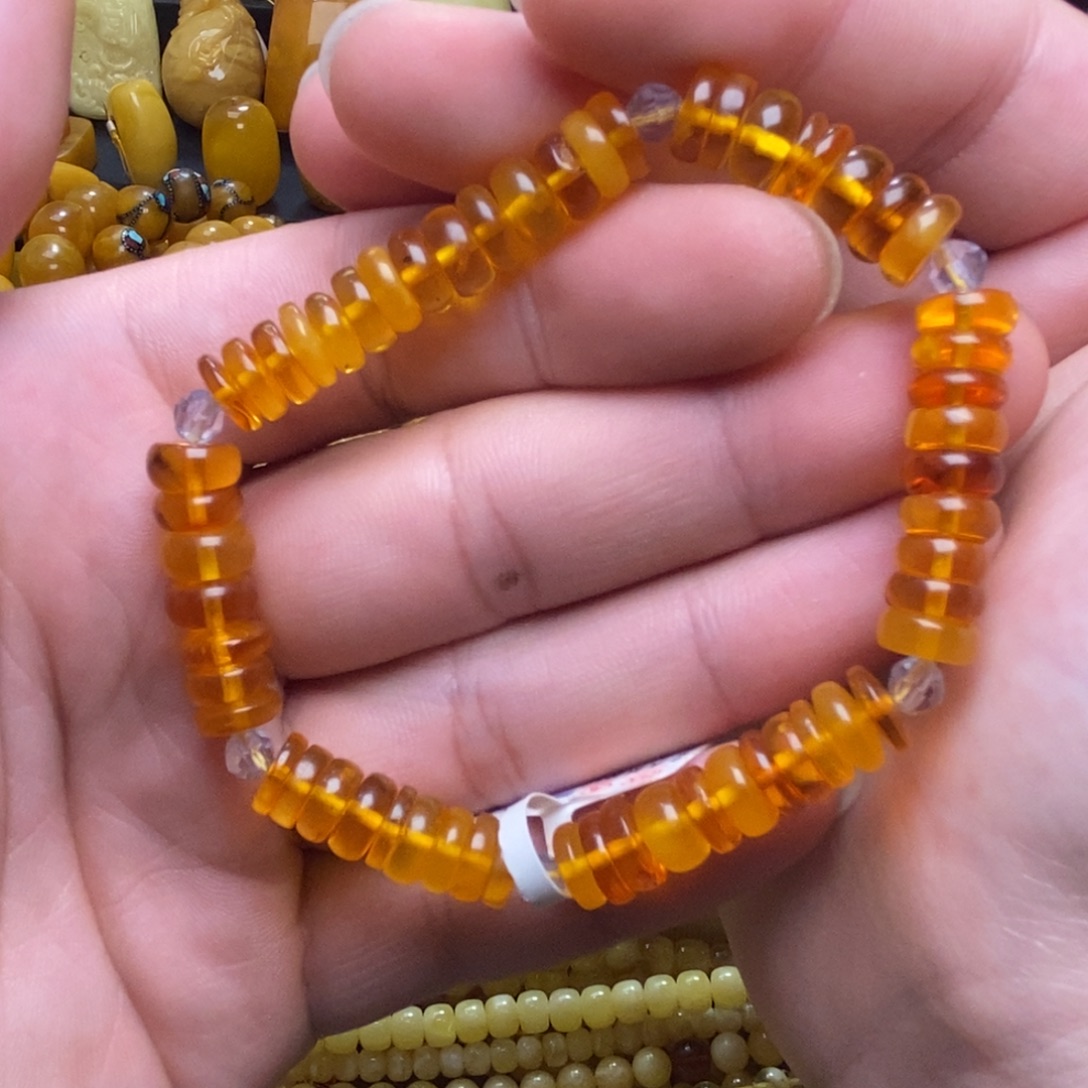 琥珀未镶嵌裸石蜜蜡