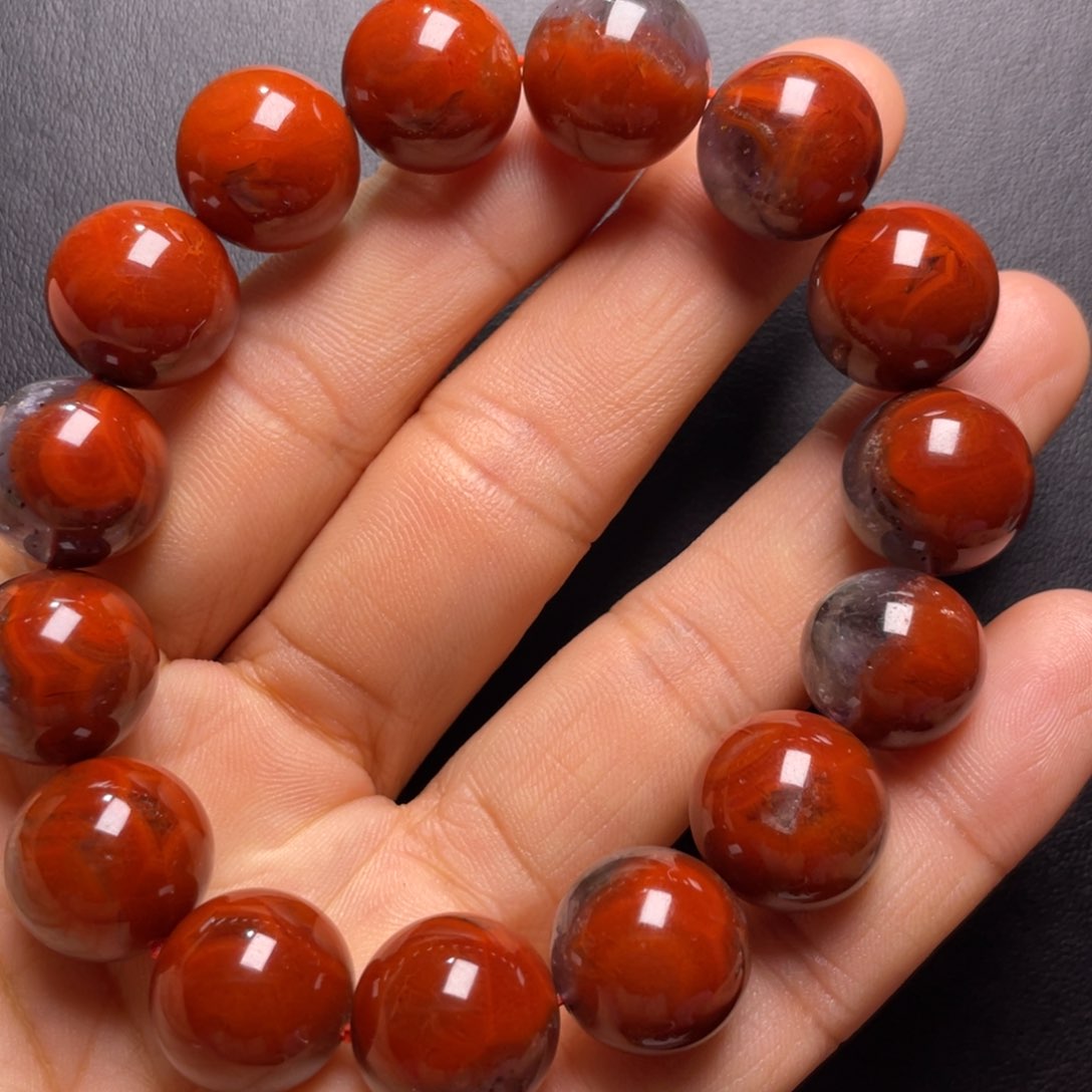 水晶手链未镶嵌极光手链15+m