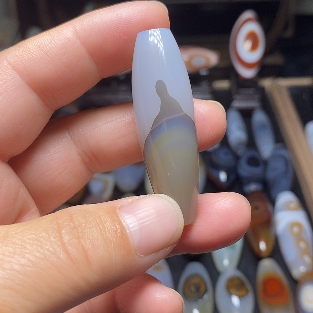 玛瑙/玉髓吊坠(不含链)未镶嵌