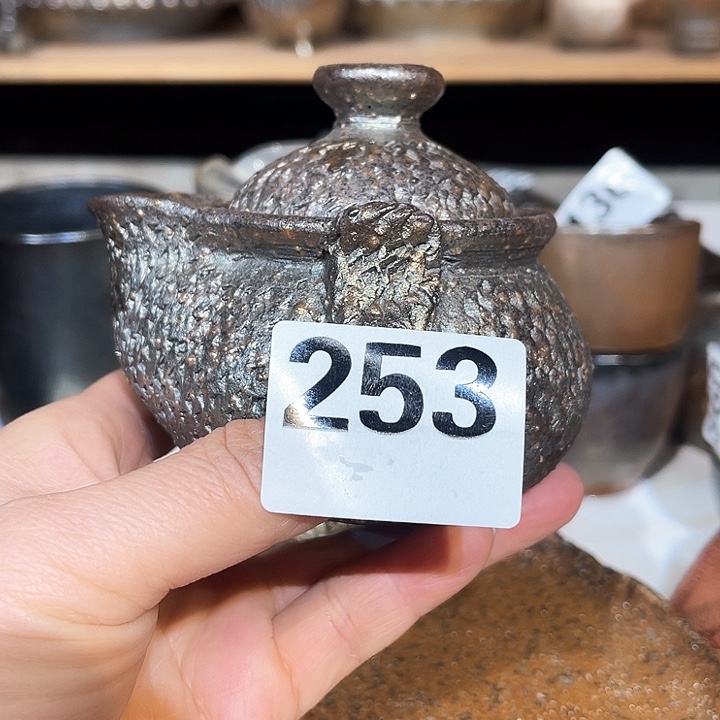 壶高温柴烧陶泥宝瓶