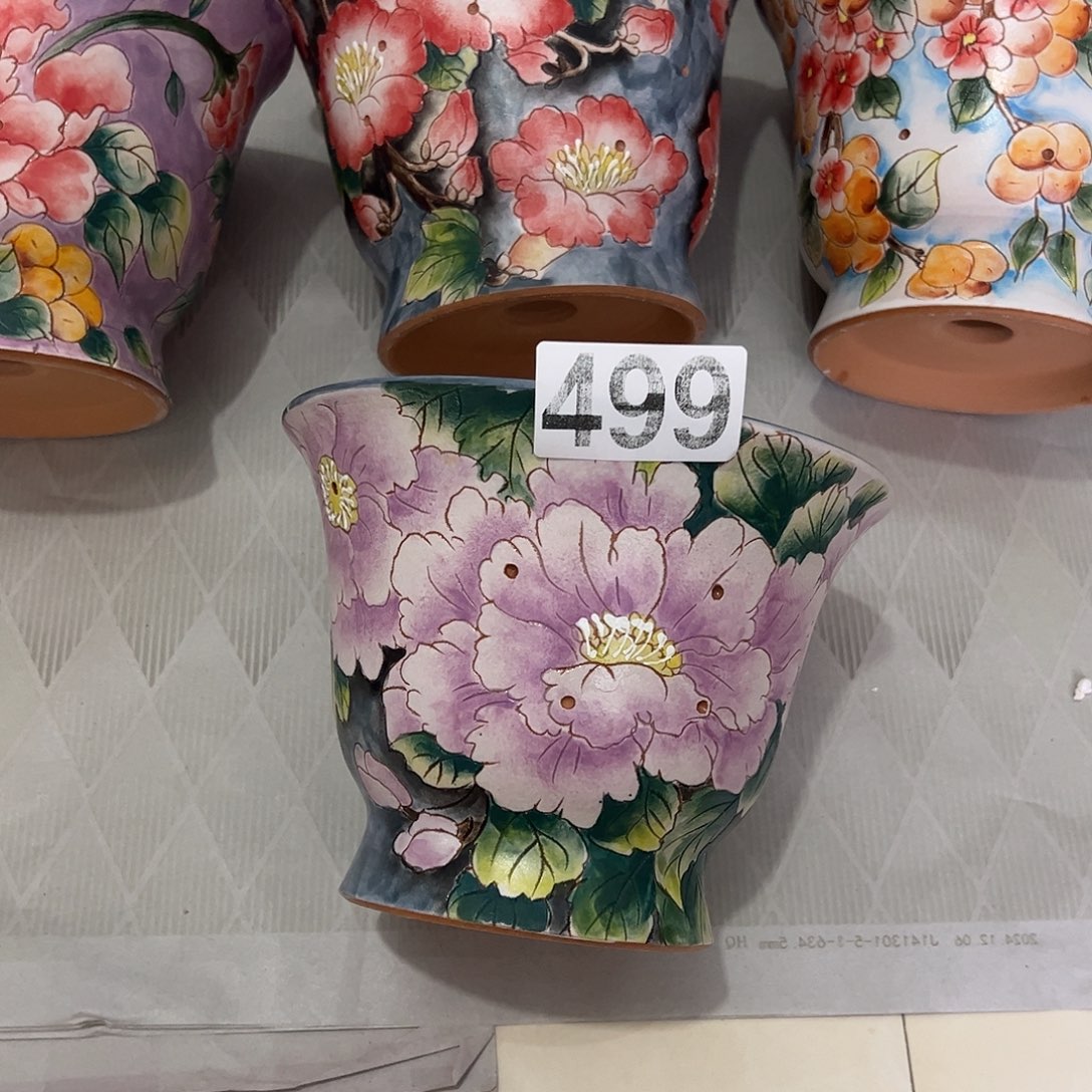 景德镇陶瓷花盆口18高14