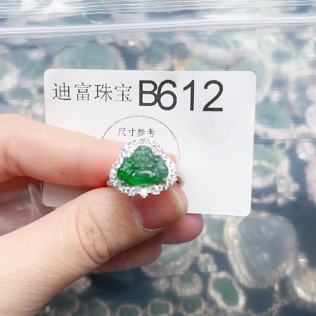 翡翠颈饰未镶嵌翡翠612