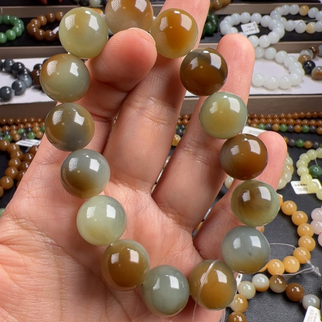 和田玉手链未镶嵌