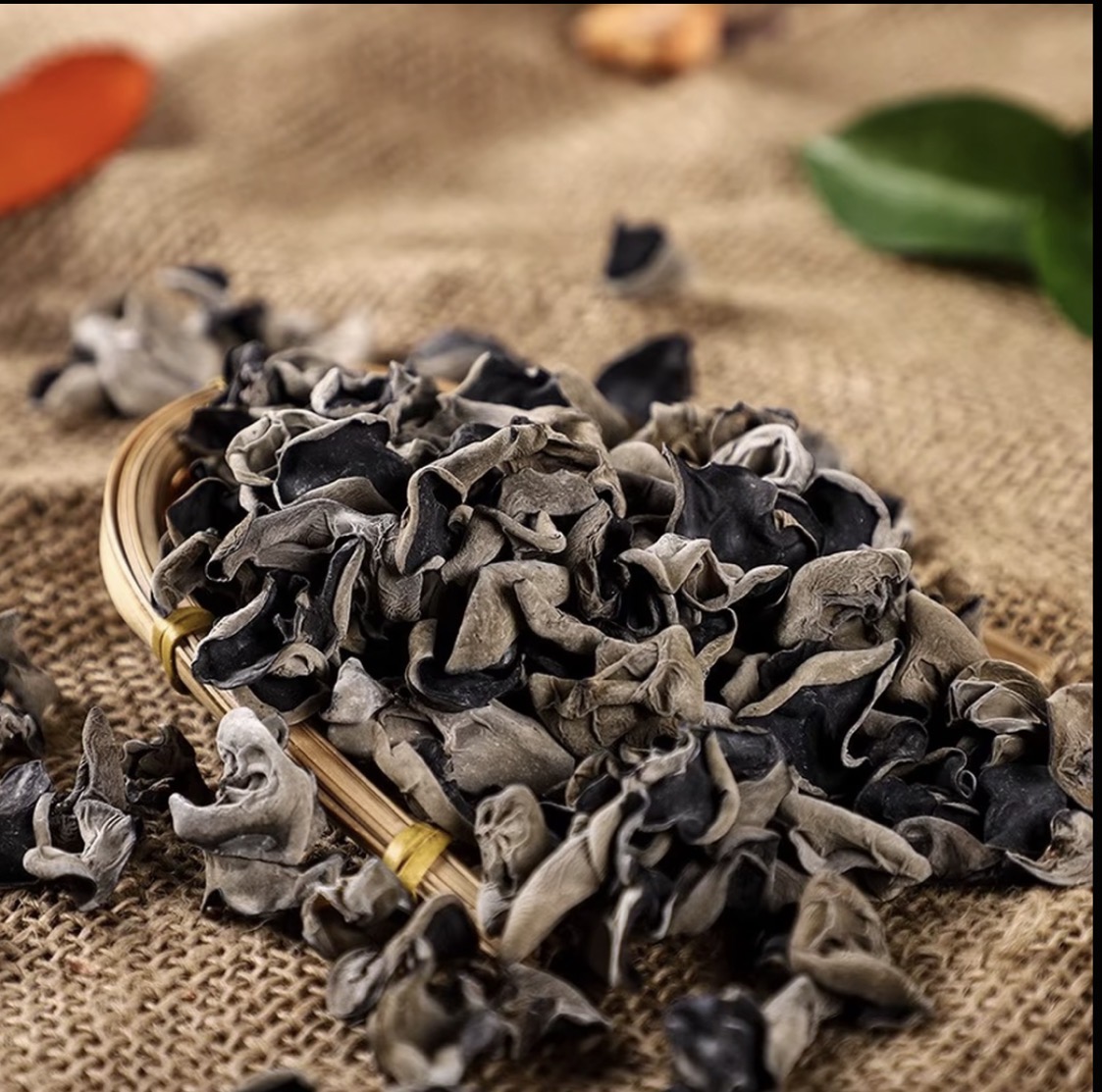 DW【农家特产黑木耳】无根无沙农肉厚头茬黑木耳