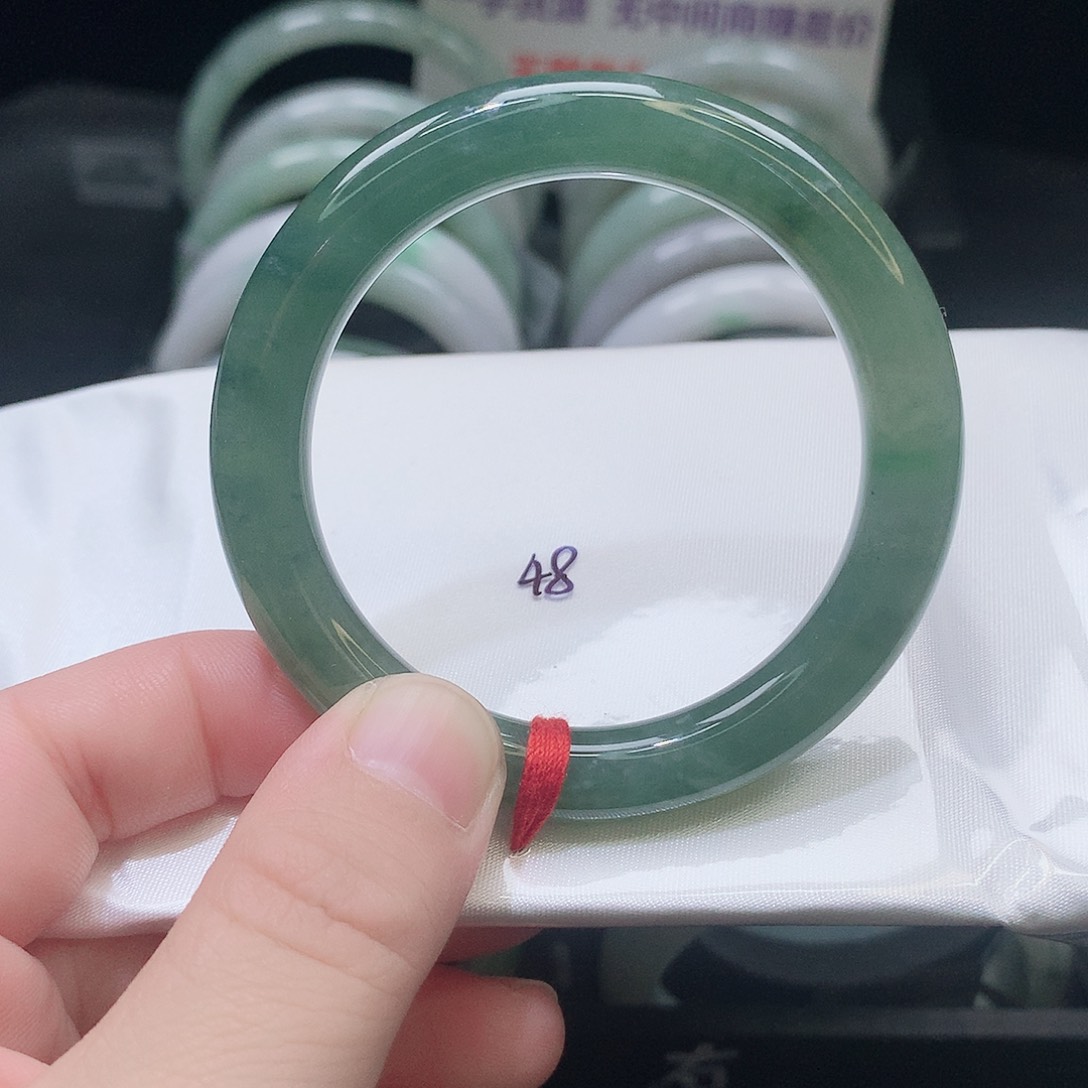 翡翠未镶嵌手镯462