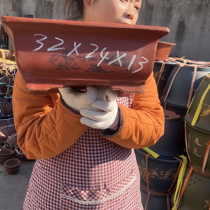 32红马槽花盆花盆花盆