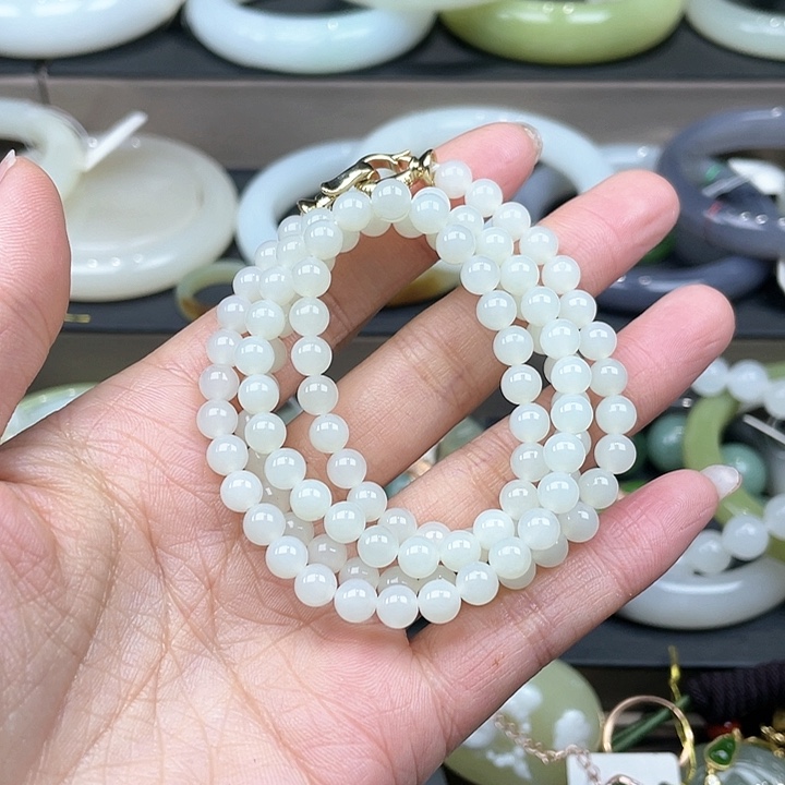 和田玉项链未镶嵌