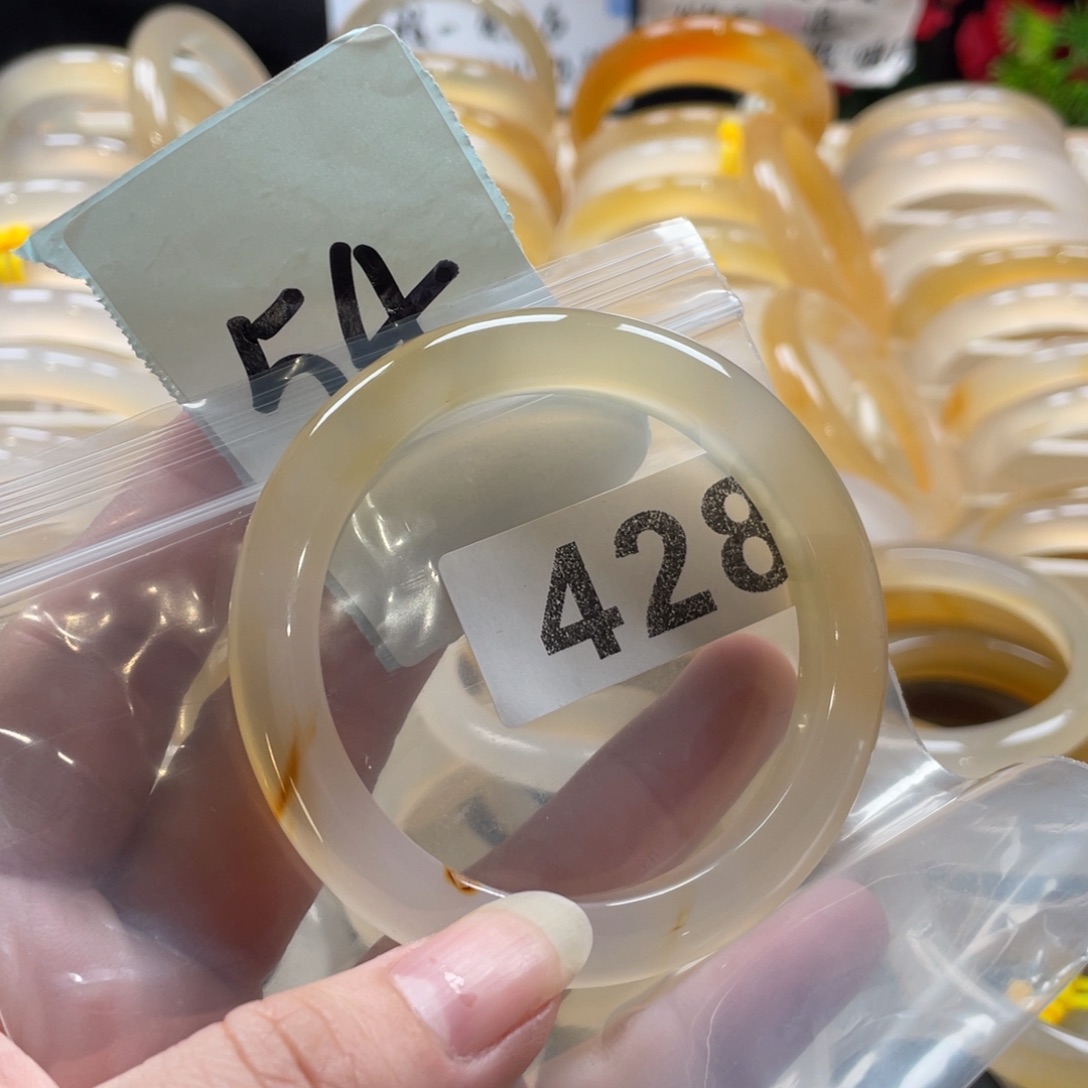 玛瑙/玉髓未镶嵌手镯