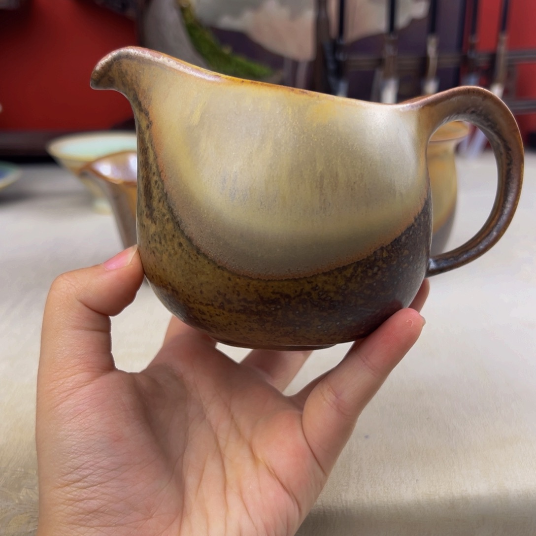 杯纯手工柴烧主人杯
