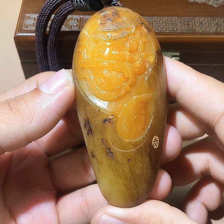 和田玉未镶嵌颈饰HX