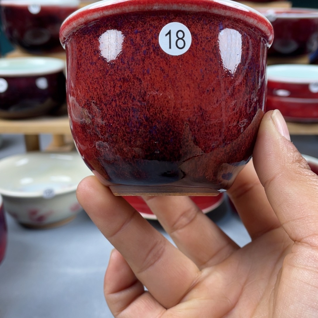 瓷片纯手工制作……微微瑕