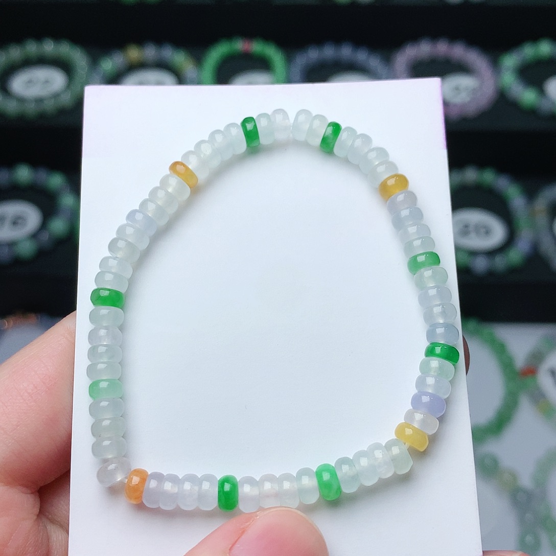 翡翠手链未镶嵌翡翠