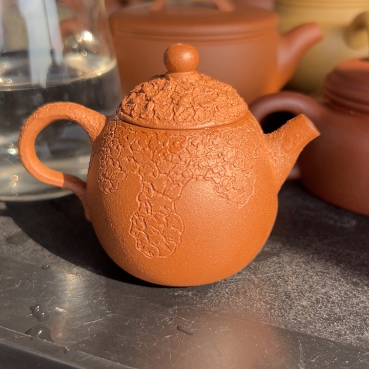 紫砂茶案精工龙蛋80cv