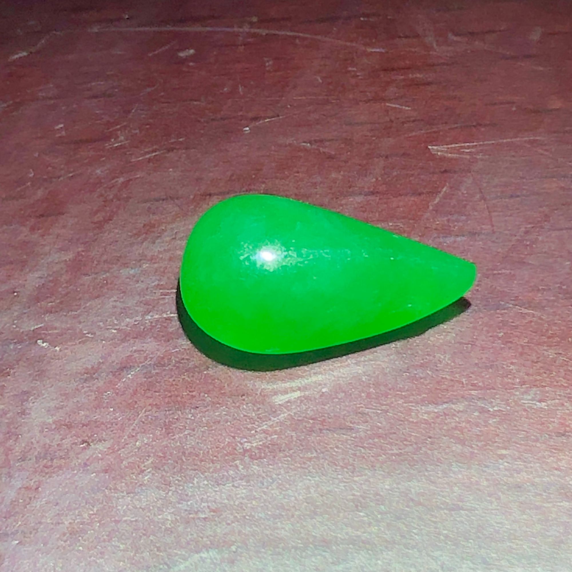 S满绿水滴戒面男女款精美时尚百搭