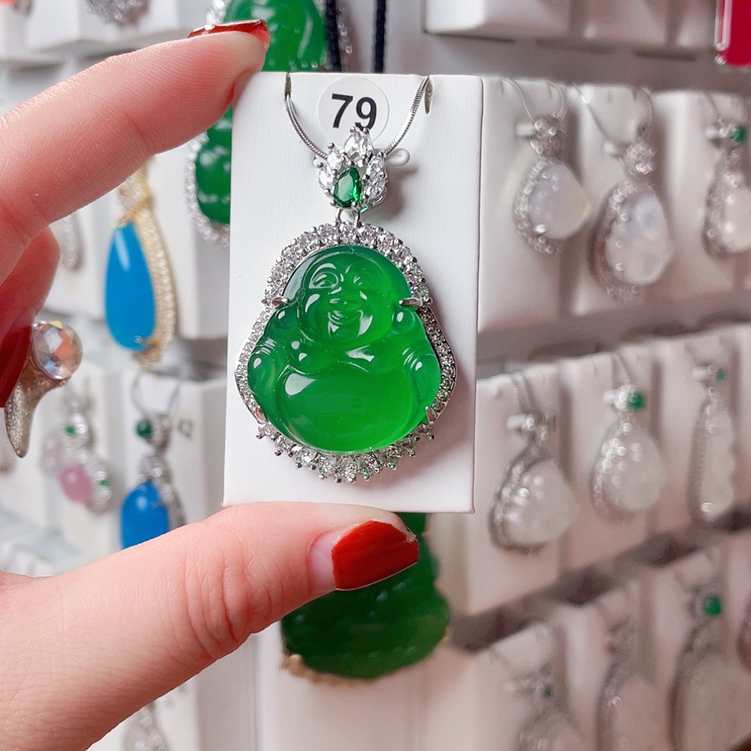 玛瑙/玉髓吊坠(赠链)未镶嵌