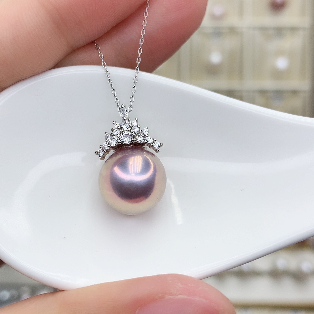 淡水珍珠颈饰合金