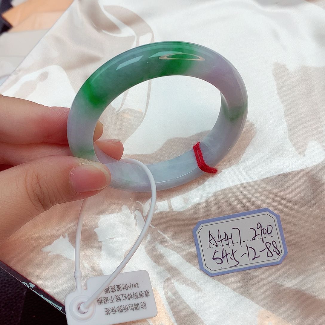 翡翠未镶嵌手镯缅甸翡翠