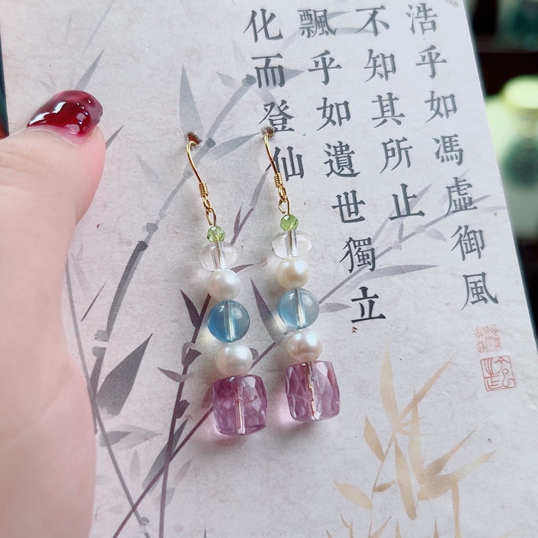 手链石英质玉未镶嵌国风