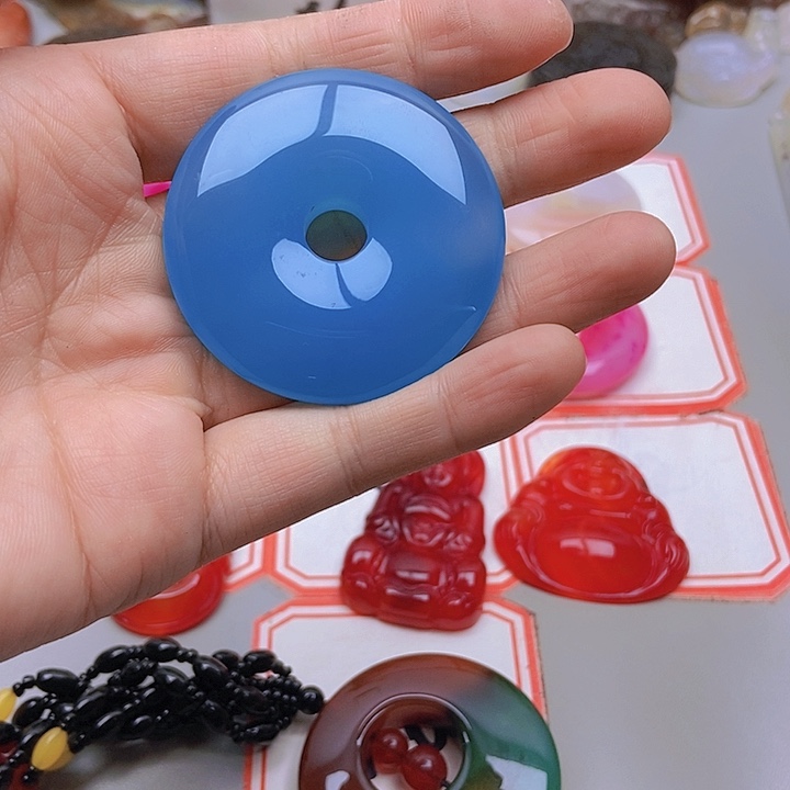 【闪购商品】未镶嵌玛瑙/玉髓珠宝半成品用****7
