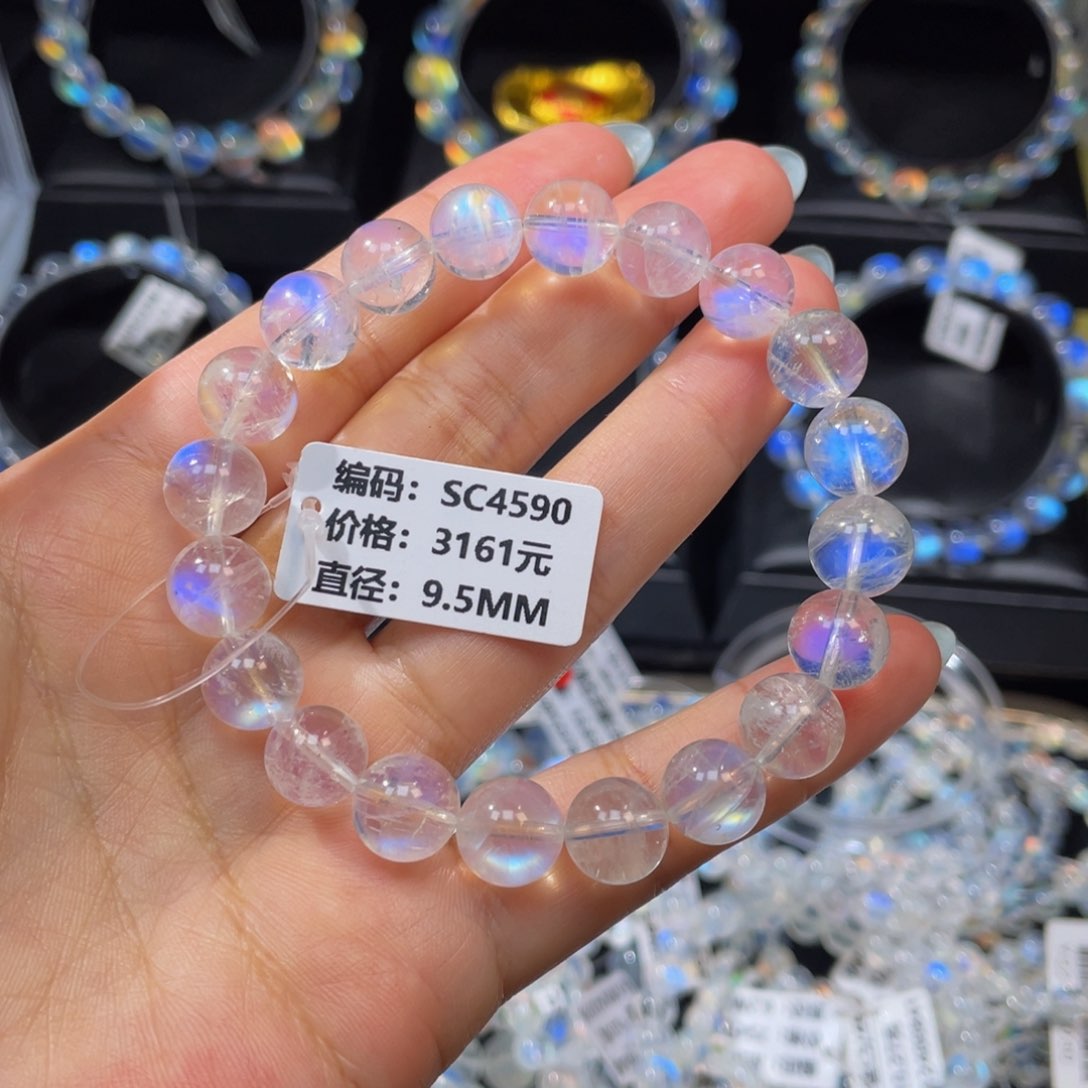 手串未镶嵌月光石SC4590#9.5mm