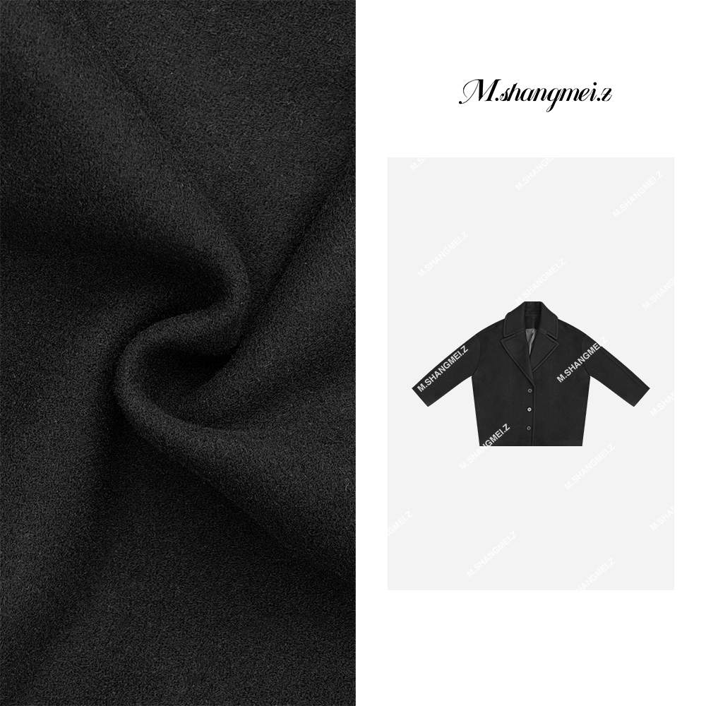 M.SHANGMEI.Z/沐熙美大哥气质显瘦羊毛韩版大衣外套X012070