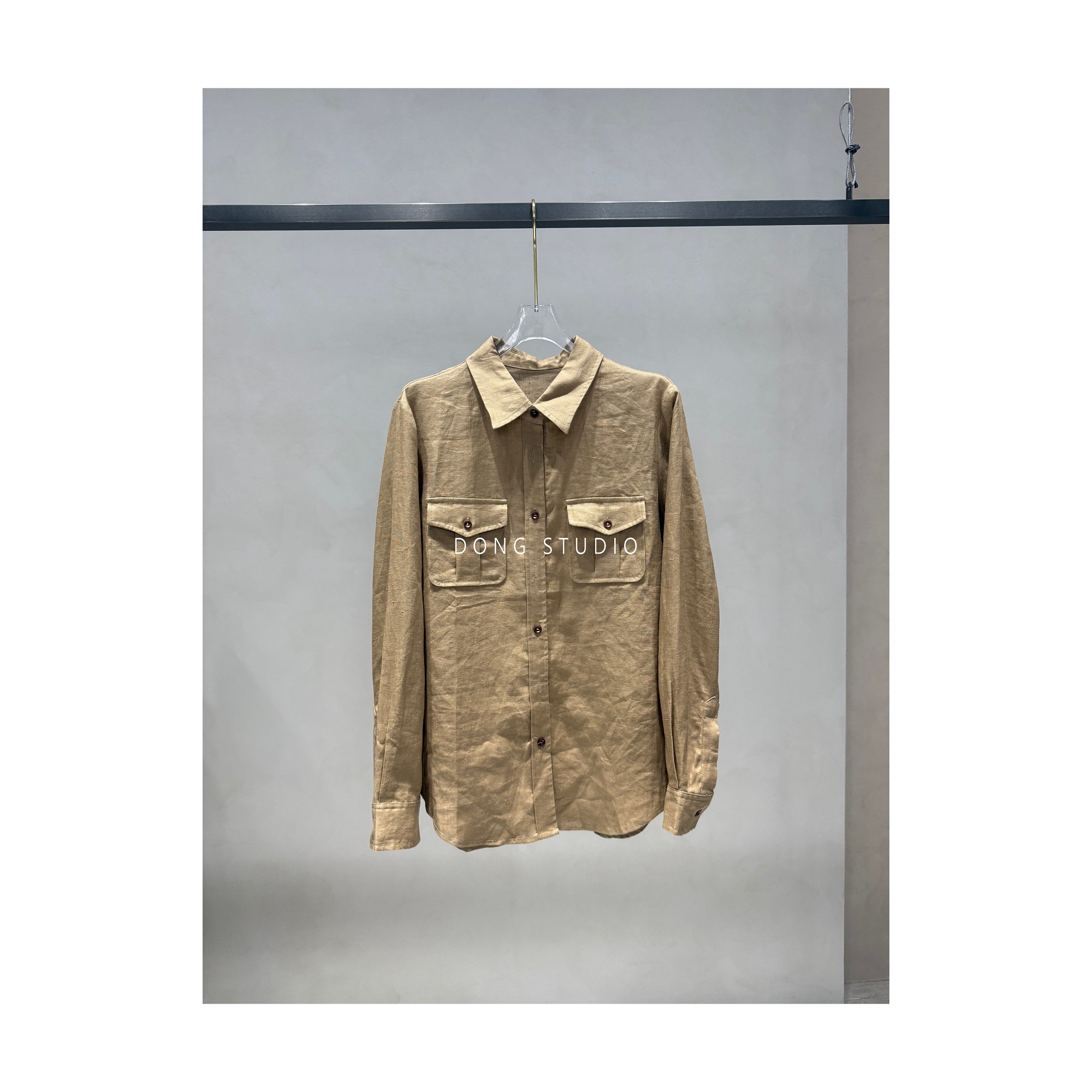 清版价*S就一件*极简利落轻奢轻薄衬衫I6969