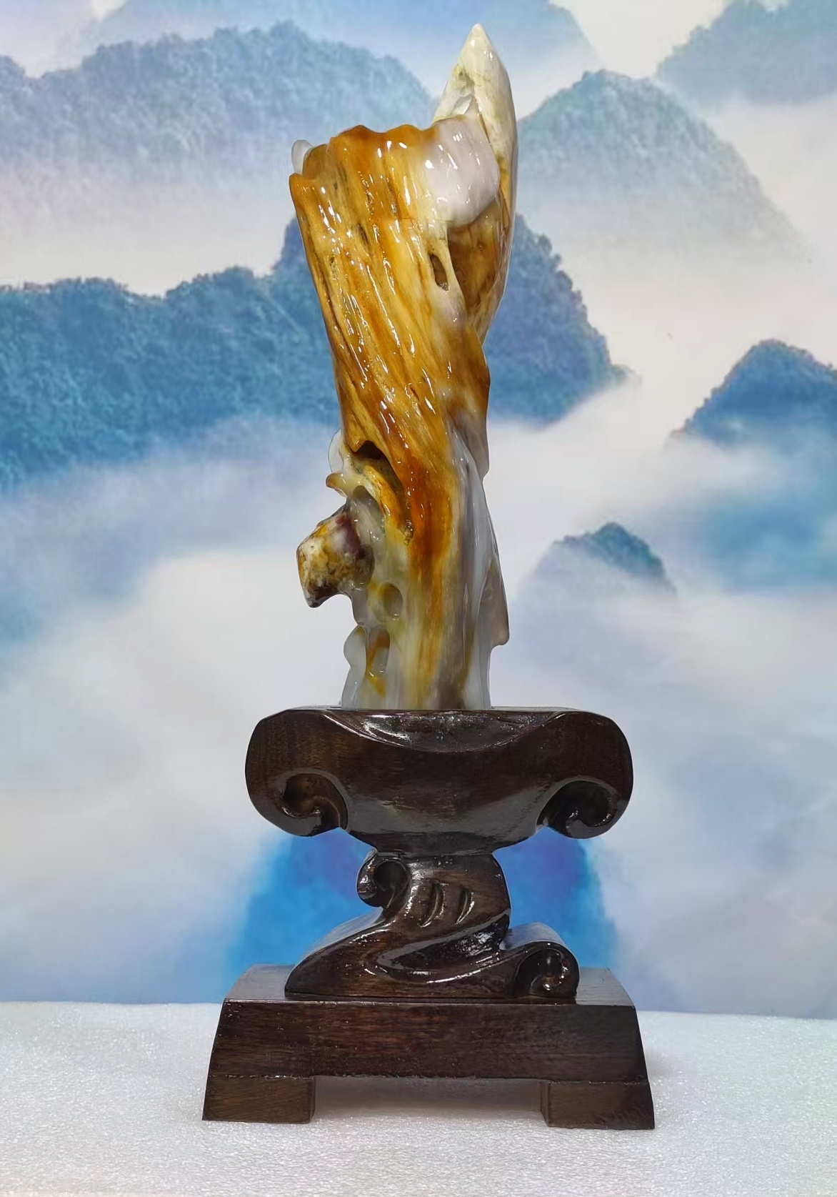 家居摆件 树化玉 奇石 10