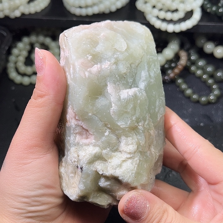 和田玉（糖玉）未镶嵌车挂