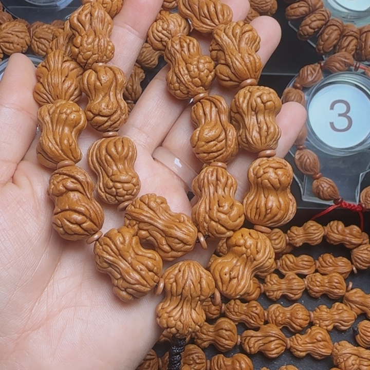 手串桃核龙纹桃核