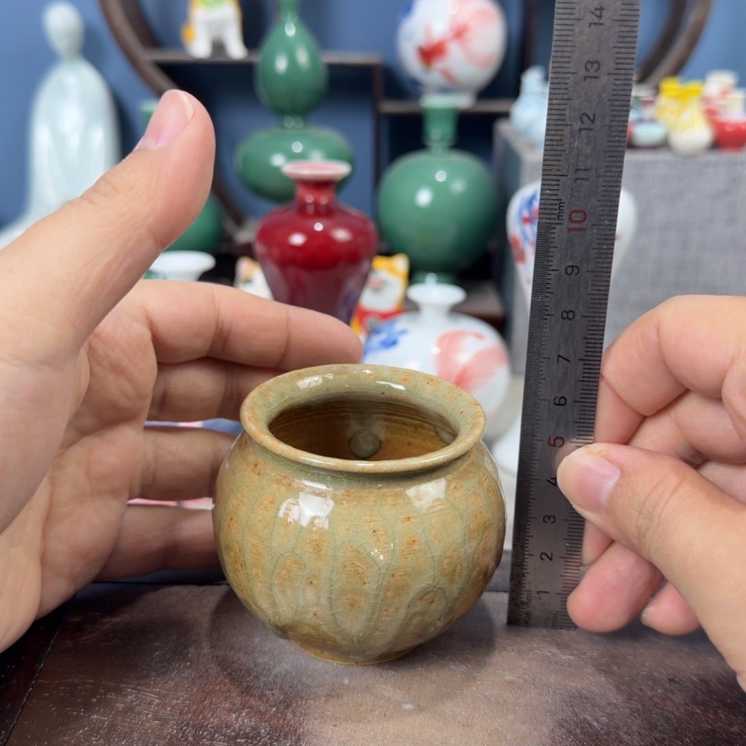 陶瓷手工小花器摆件