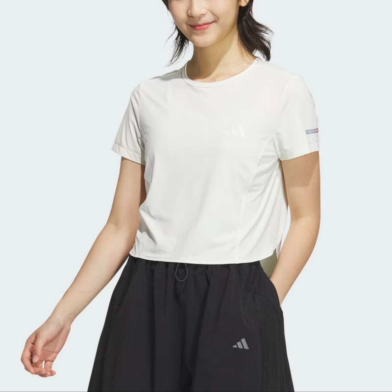 adidas/阿迪达斯女子CF SS TEE凉感运动休闲短袖圆领T恤JN0702