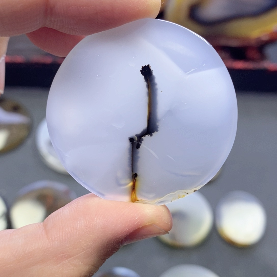 玛瑙/玉髓颈饰未镶嵌编号27