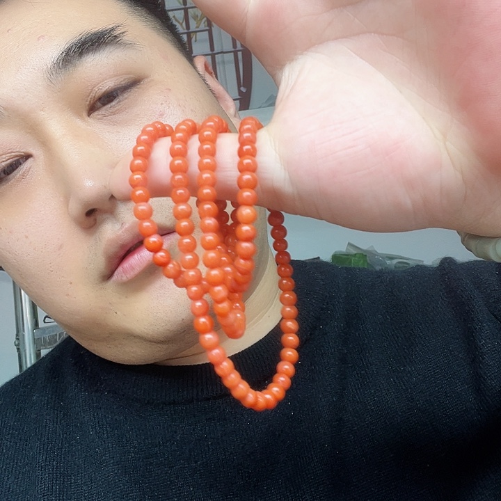 未镶嵌手链南红玛瑙