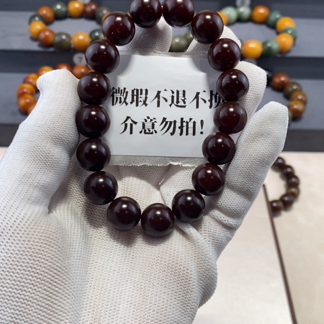 *****菩提根/象牙果手串微瑕卡13