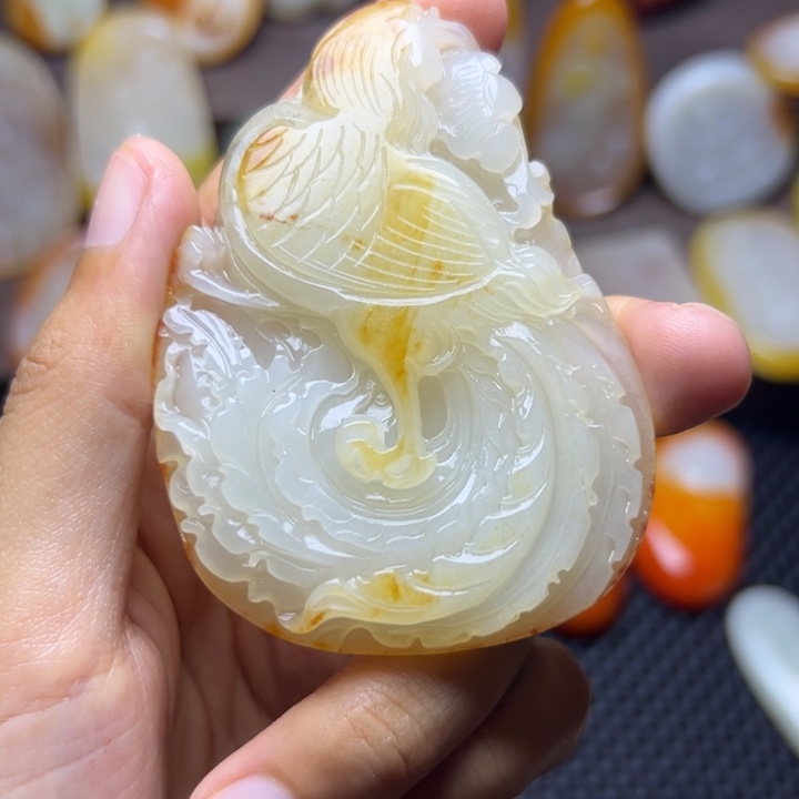 颈饰未镶嵌和田玉