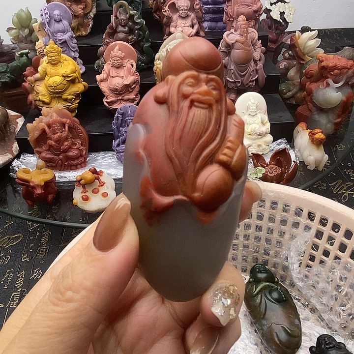 石英质玉未镶嵌吊坠(不含链)