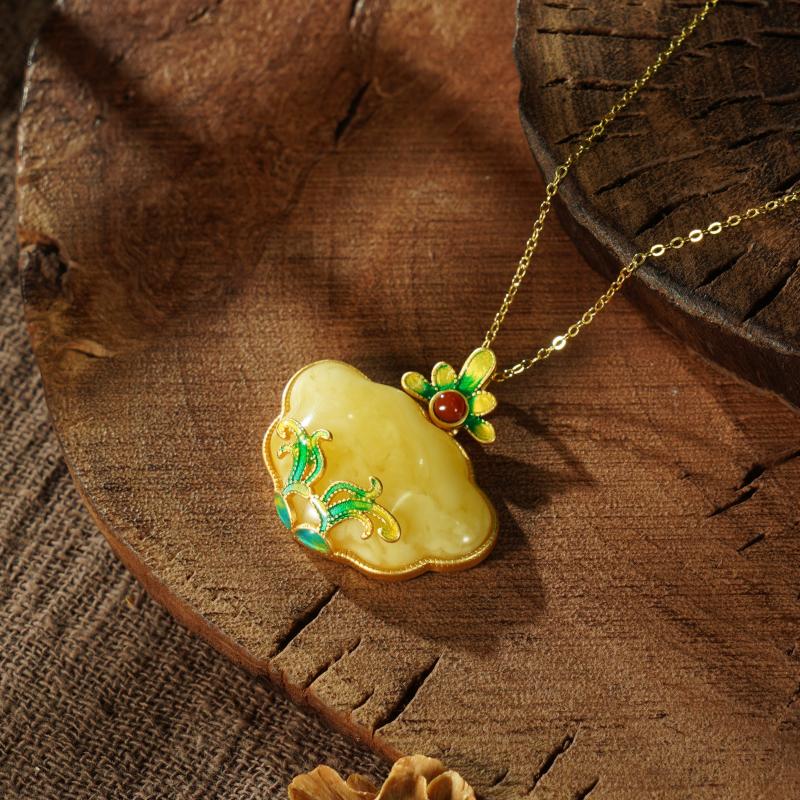 【香掌柜】蜜蜡吊坠（发一件）