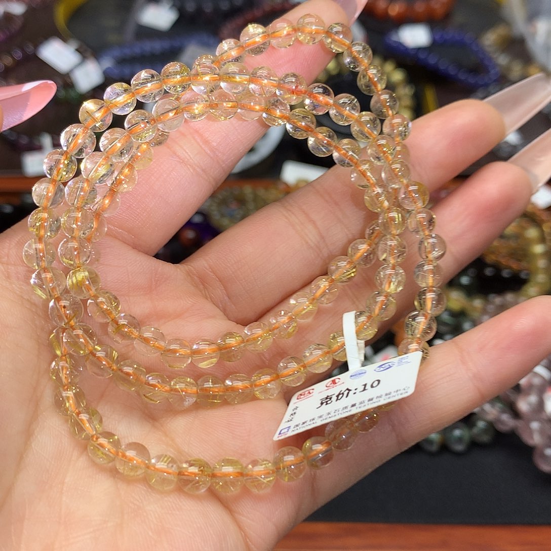 水晶手绳未镶嵌手链