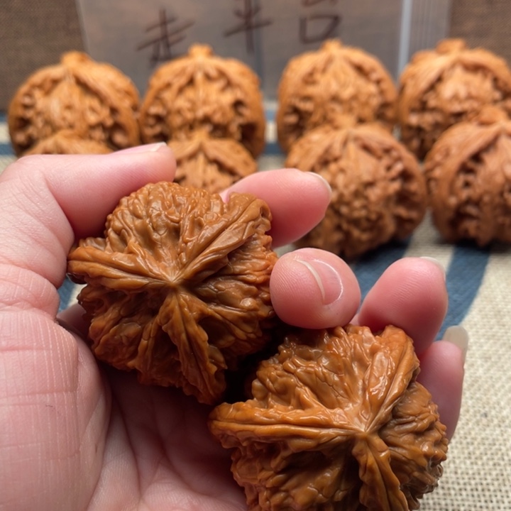 银***雲核桃白狮子42核桃