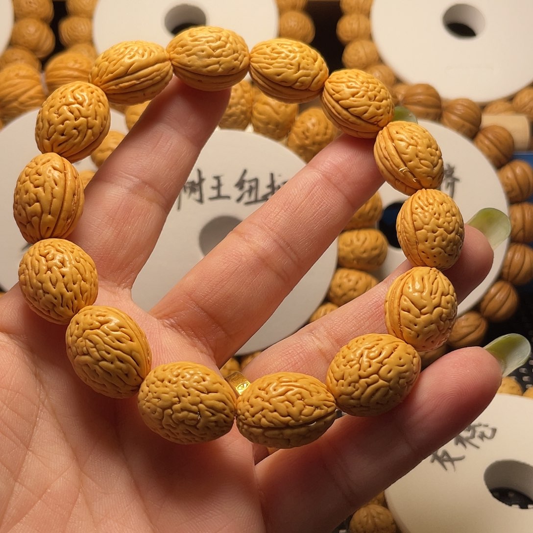 順***然桃木皮质规整度真高！