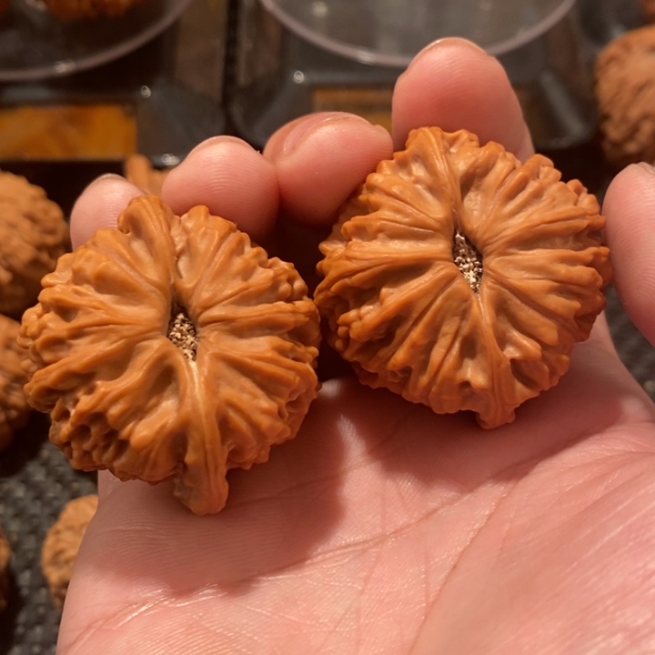 文玩核桃把件毛*稀二爷帽41