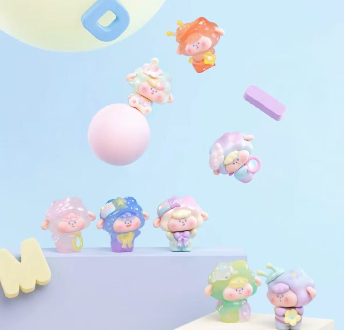 【拆袋】迪咩假如我会飞系列萌粒盲盒