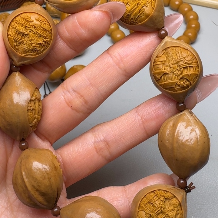 橄榄核手串/手链园林