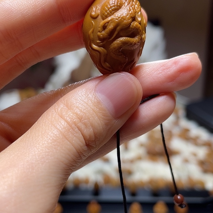 橄榄核吊坠橄榄 蛇