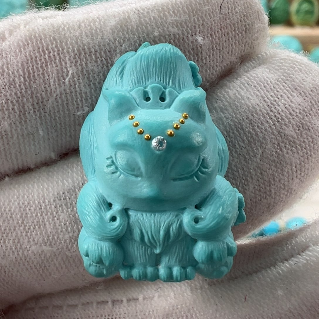 未镶嵌绿松石配饰