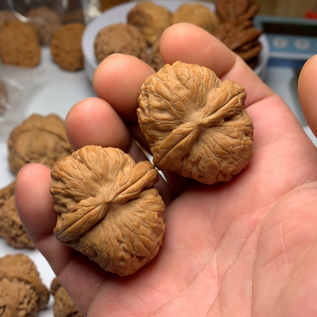 文玩核桃把件元宝