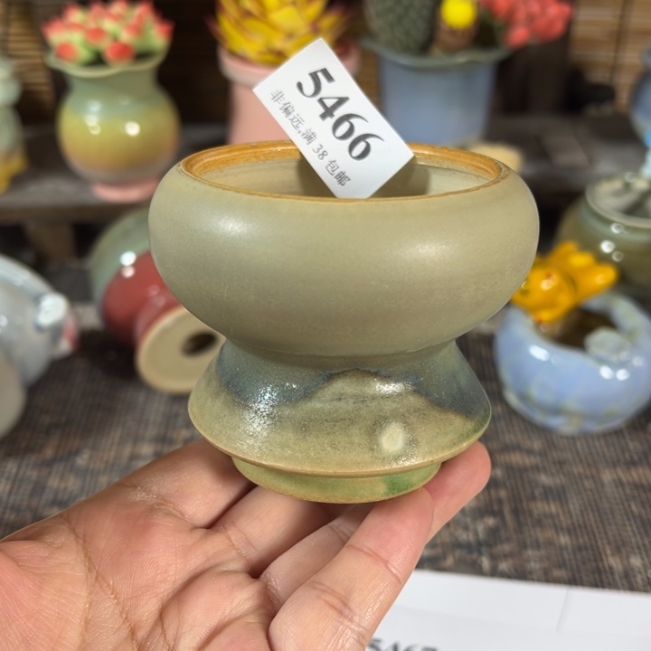 口6 手工花盆满30包邮