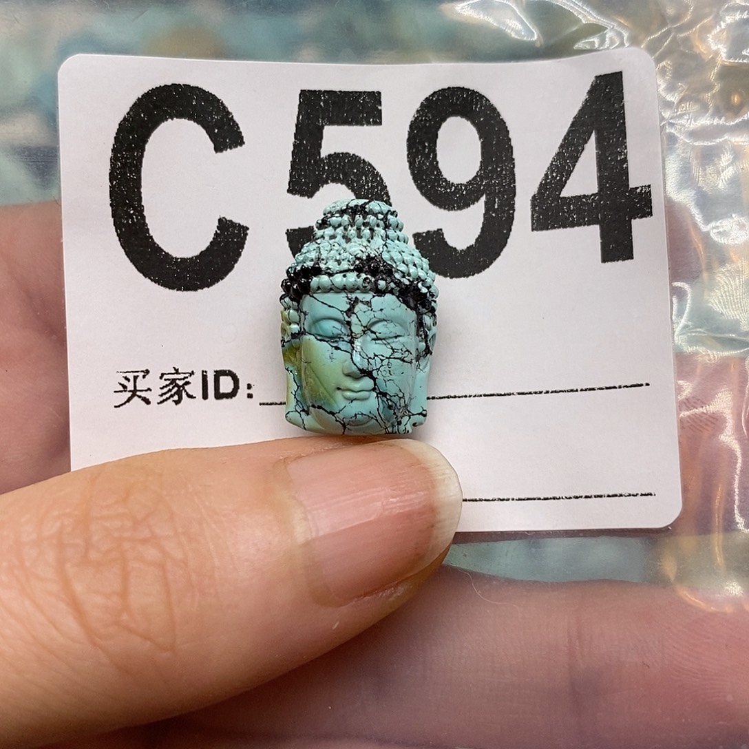 绿松石未镶嵌绿松石配饰定制