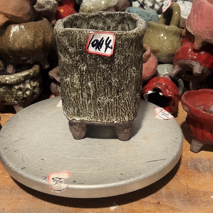 粗陶花盆制作就这样的