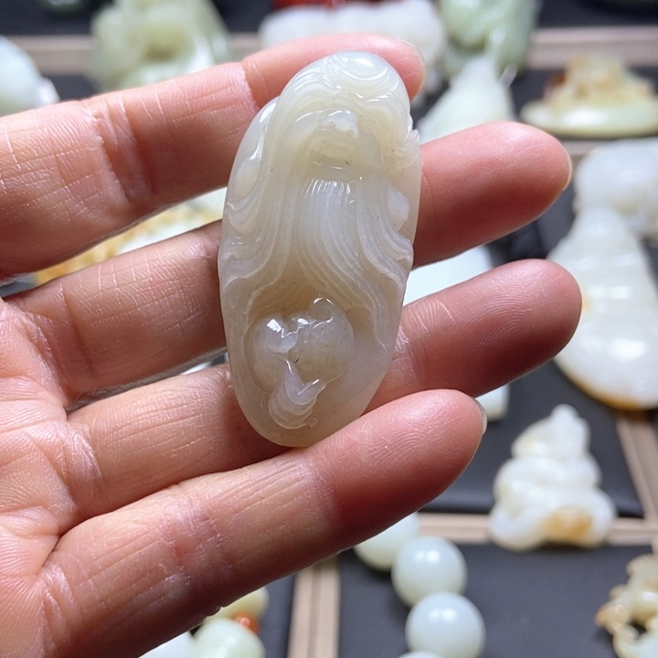 和田玉挂件未镶嵌